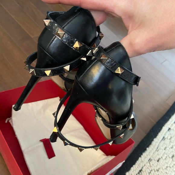 Valentino Rockstud ankle strap. Gently used. - Picture 8 of 15